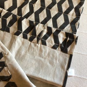 West elm curtain set!